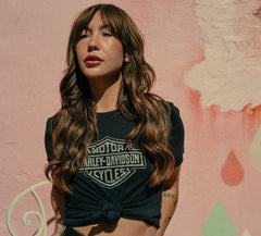 Harley-Davidson Camiseta Mujer Negro