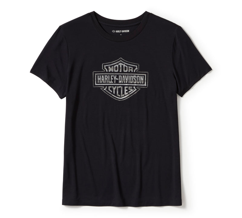 Harley-Davidson Camiseta Mujer Negro