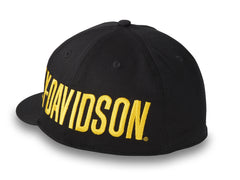 Harley-Davidson Gorra Highside Fitted Algodon Negra