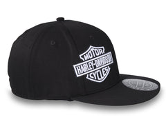Harley-Davidson Gorra Highside Fitted Algodon Negra