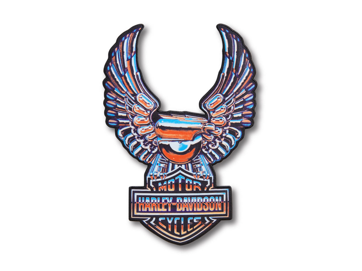 Harley-Davidson Parche Termoadhesivo Chrome Eagle