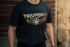 Triumph Camiseta Gerald Chest Logo DGR