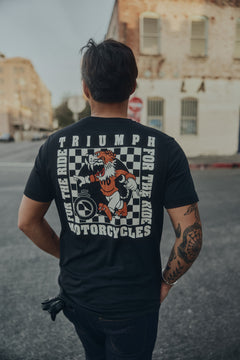 Triumph Camiseta New Boots Negro