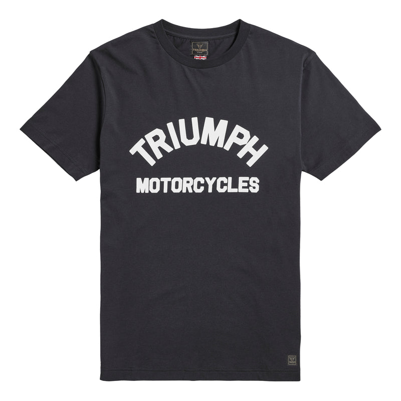 Triumph T-Shirt Burnham Schwarz