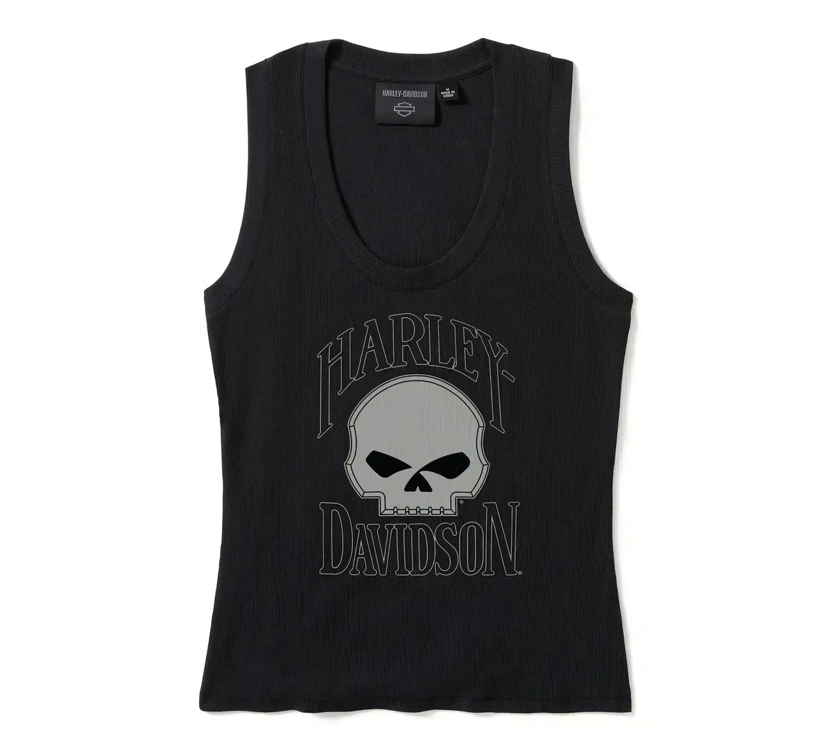 Harley-Davidson Camiseta de Tirantes Mujer Negro