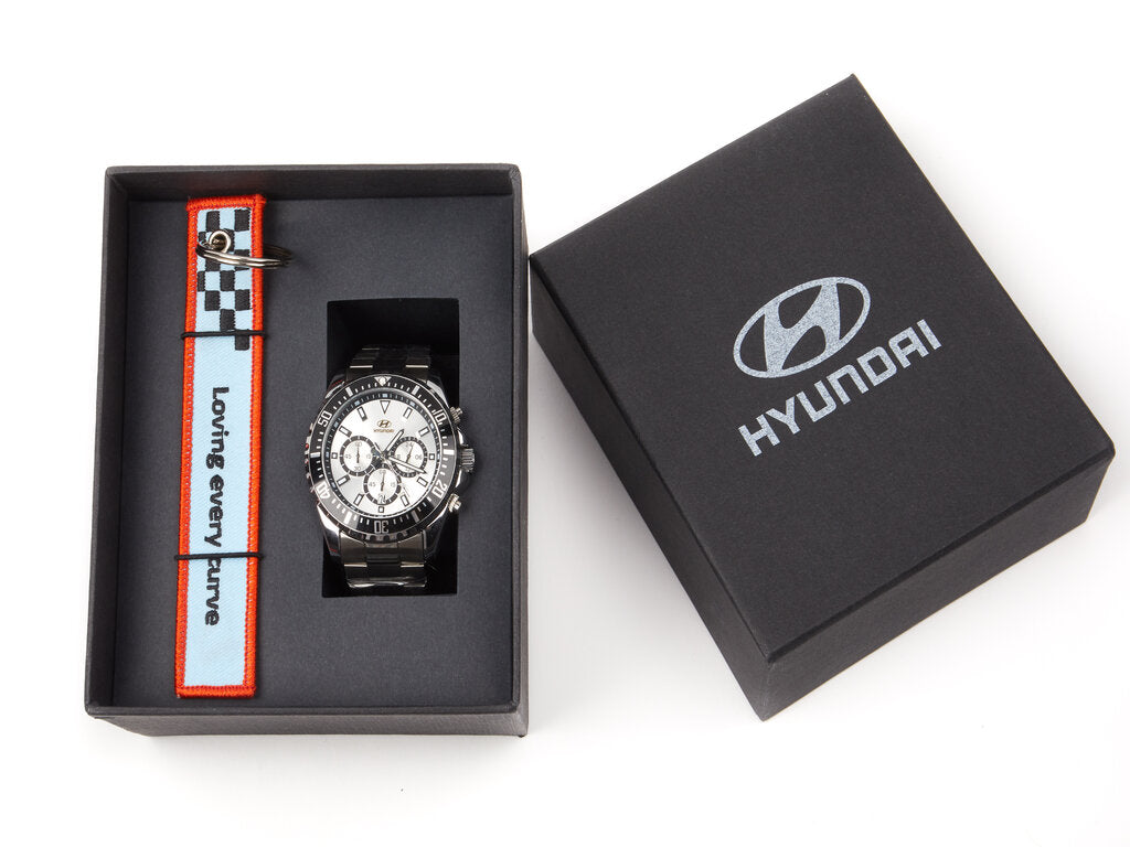 Hyundai Montre Chronographe Argenté