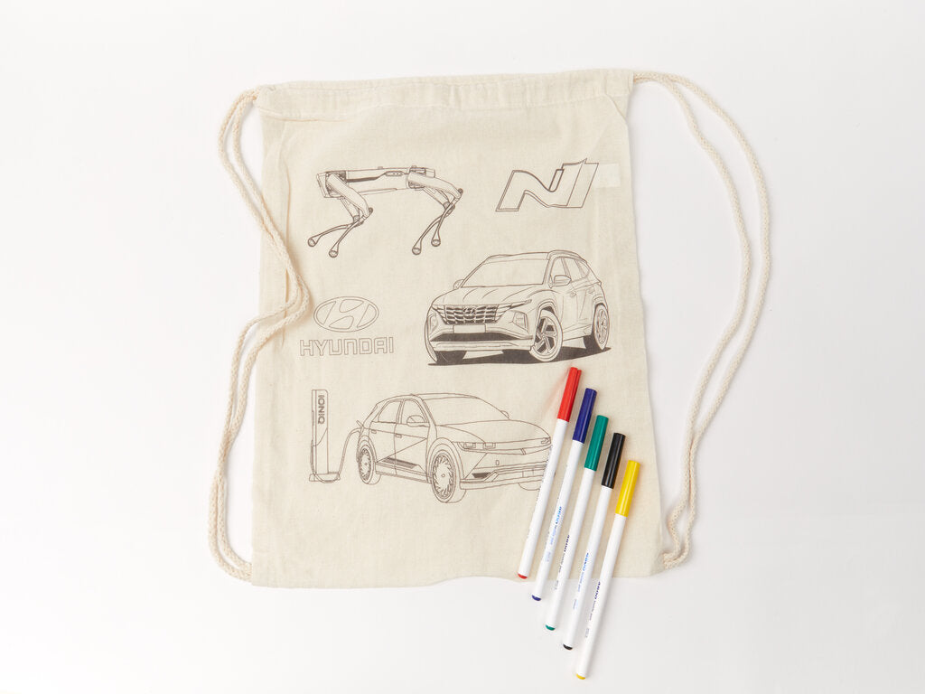 Hyundai Mochila para Colorear