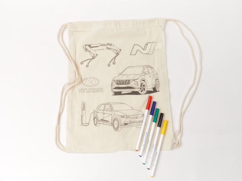 Hyundai Mochila para Colorear