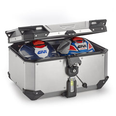 Top case GIVI Trekker Outback EVO 58 l abierto