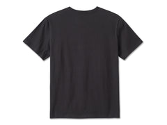 Harley-Davidson Camiseta Hombre Negro