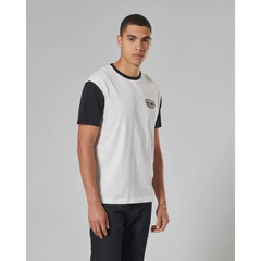Triumph T-Shirt Fenland Schwarz und Weiß