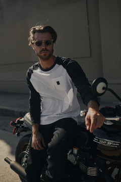Triumph T-shirt Blackwell Noir et Blanc