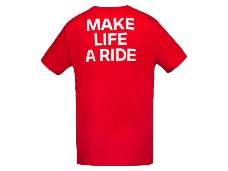 BMW Motorrad Camiseta Make Life a Ride Rojo