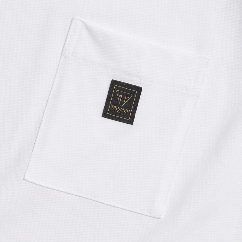 Triumph Samarreta Blackwell Blanc i Gris Jaspiat