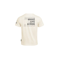 BMW Motorrad Camiseta con logo Make Life a Ride Blanco