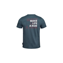 BMW Motorrad Camiseta con logo Make Life a Ride Gris
