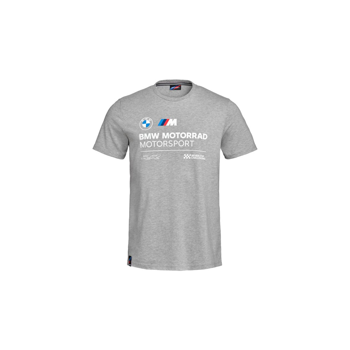 BMW Motorrad Camiseta con logo M Motorsport Gris Jaspeado