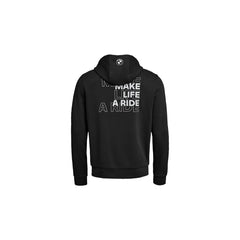 BMW Motorrad Hoodie de cremallera Make Life a Ride Negro