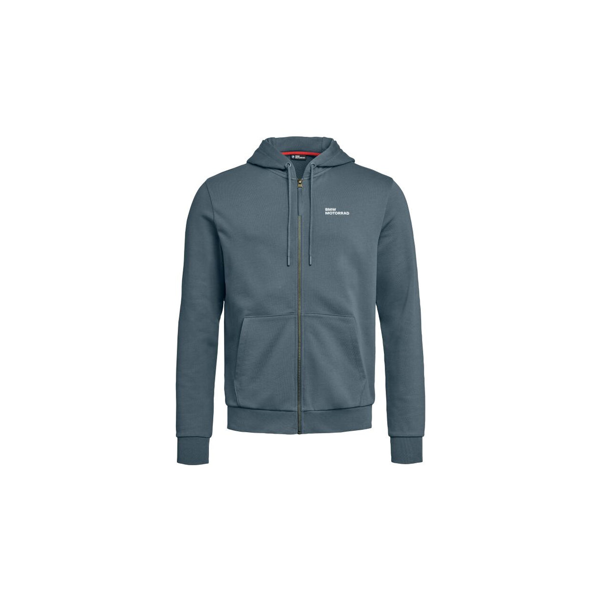 BMW Motorrad Hoodie de cremallera Make Life a Ride Gris