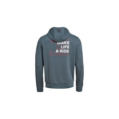 BMW Motorrad Hoodie de cremallera Make Life a Ride Gris