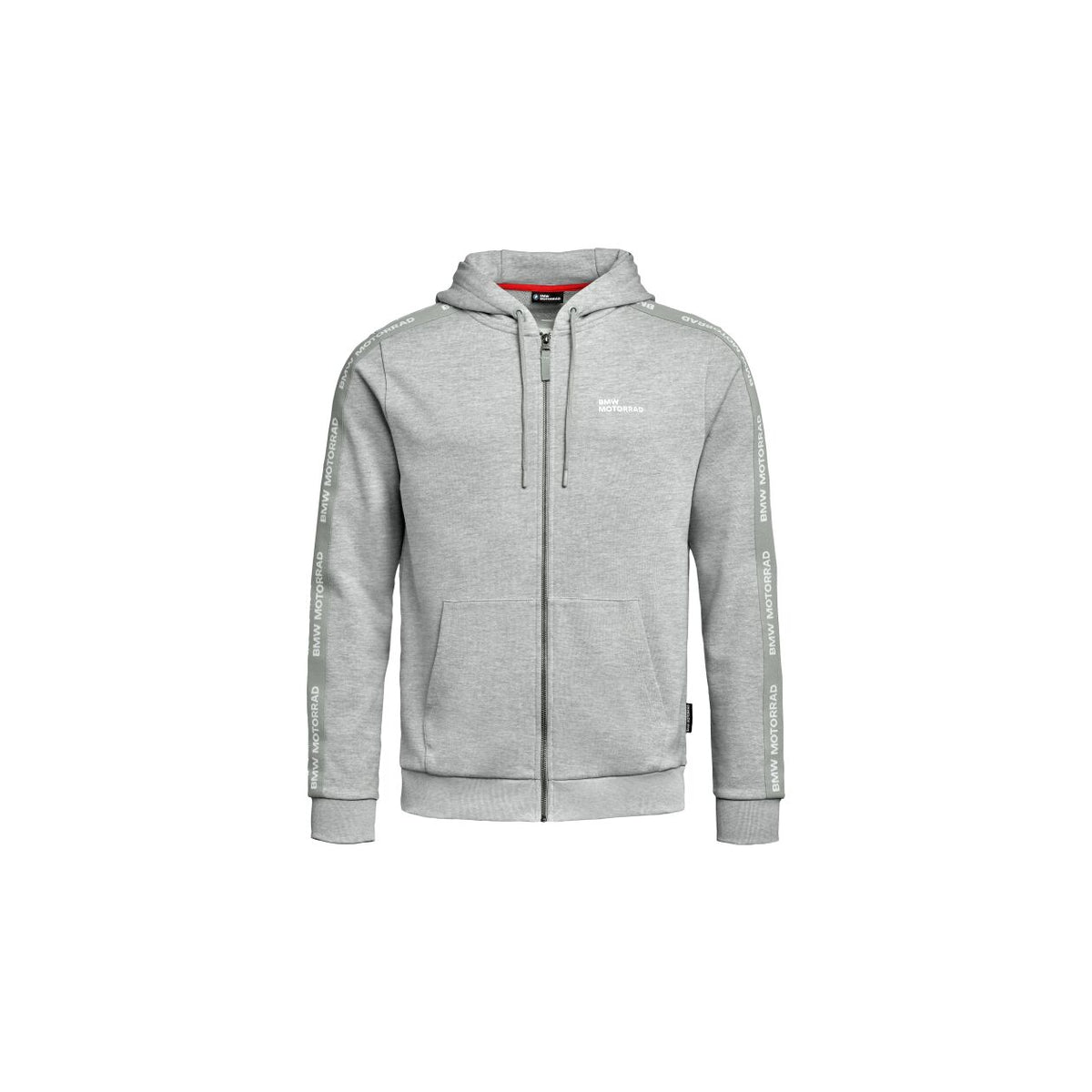 BMW Motorrad Hoodie de cremallera Gris Jaspeado