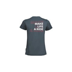 BMW Motorrad Camiseta Make Life a Ride Mujer Gris