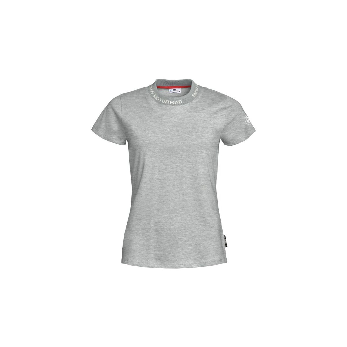 BMW Motorrad Camiseta Mujer Gris Jaspeado