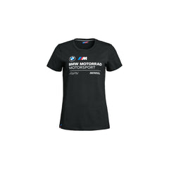 BMW Motorrad Camiseta con logo M Motorsport Mujer Negro