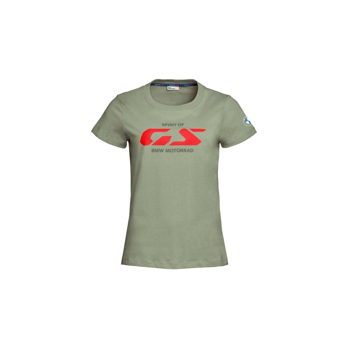 BMW Motorrad Camiseta con logo Spirit of GS Mujer Oliva