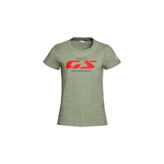 BMW Motorrad Camiseta con logo Spirit of GS Mujer Oliva