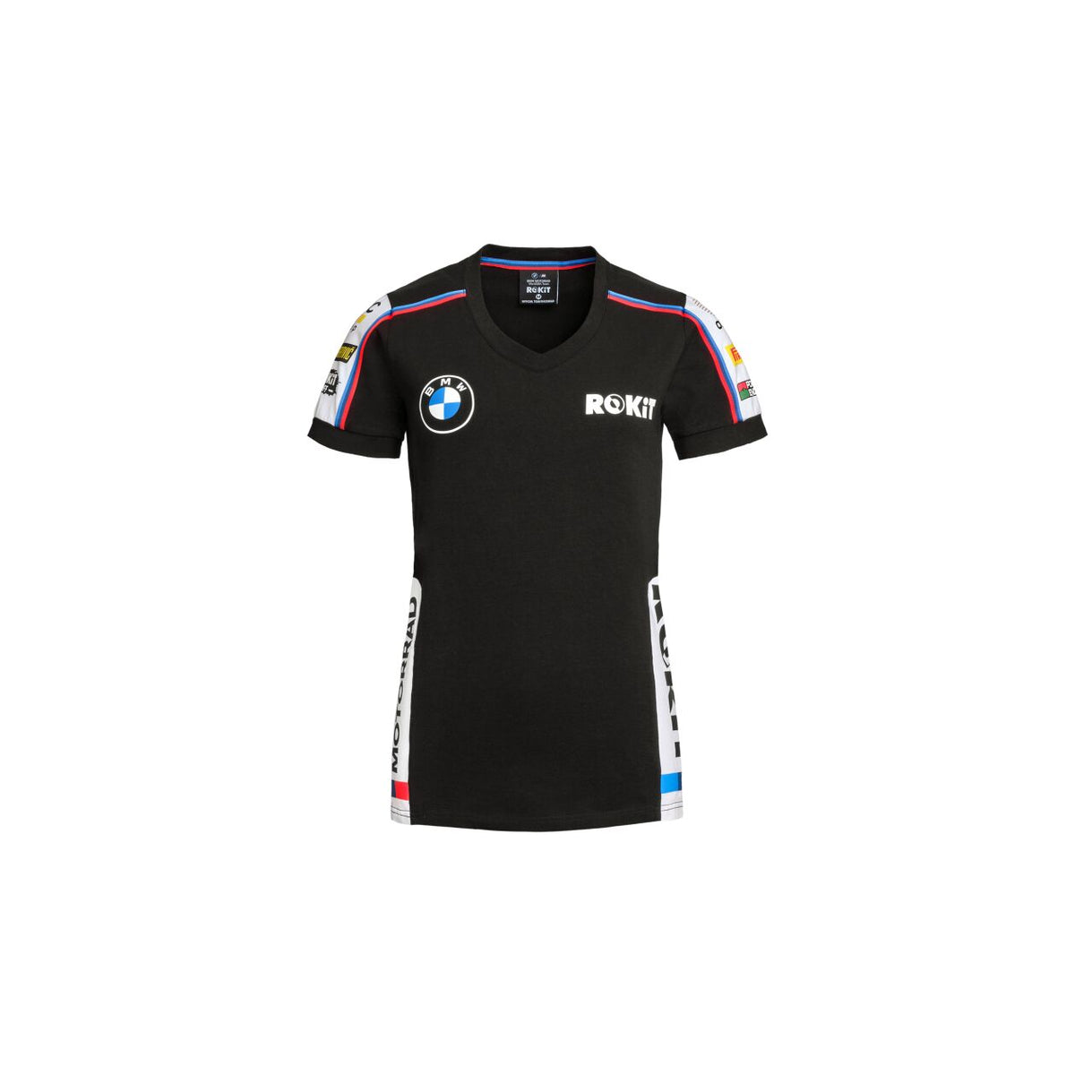 BMW Motorrad Camiseta WSBK Fan X Rokit Mujer Negro