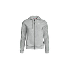 BMW Motorrad Hoodie de cremallera Mujer Gris Jaspeado