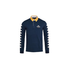 BMW Motorrad Camiseta de rugby Aircooled Azul Marino