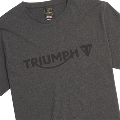Triumph T-Shirt Cartmel Schwarz meliert