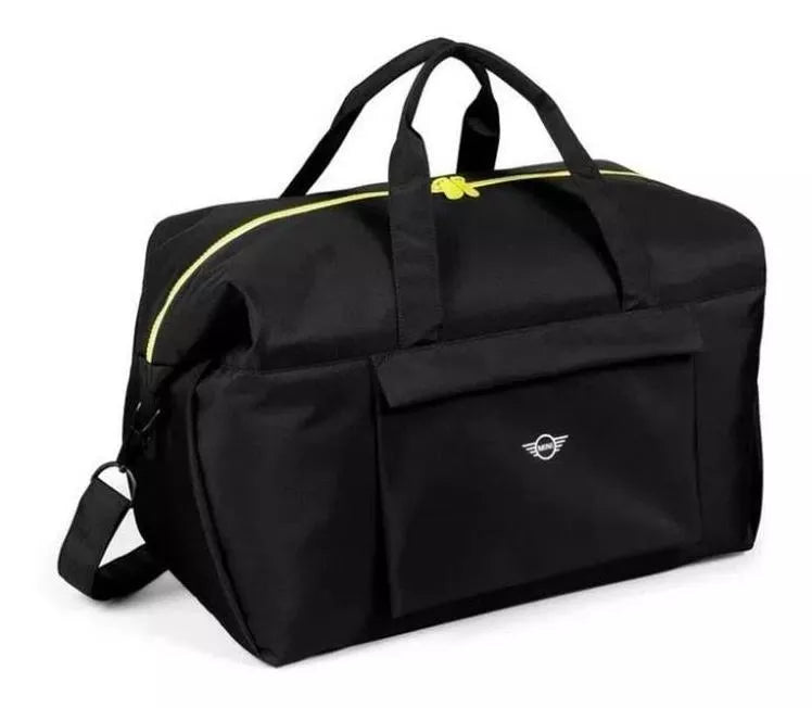 MINI Bolsa de Viaje Contrast Zipper Negro