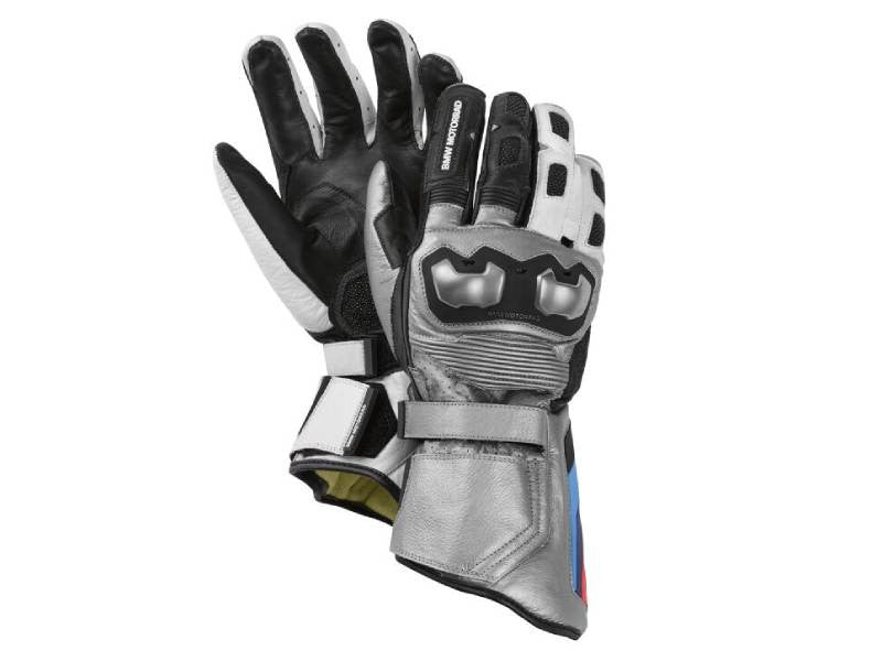 BMW Motorrad Guantes Pro Race Comp Plateado