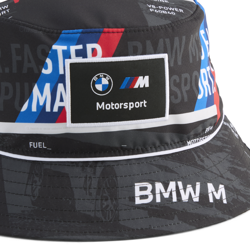BMW Gorro Bucket AOP PUMA Negro