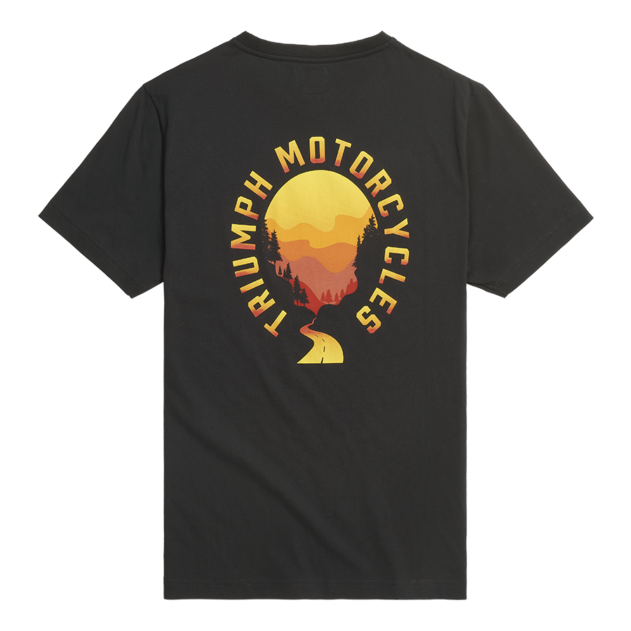 Triumph T-shirt Sunset