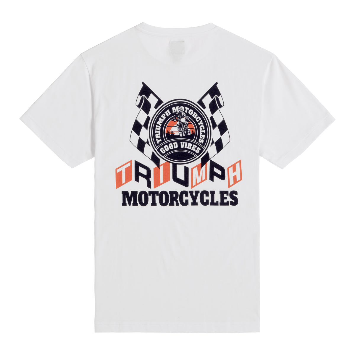 Triumph Good Vibes T-shirt White