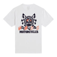 Triumph Good Vibes T-shirt White