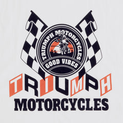 Triumph Good Vibes T-shirt White