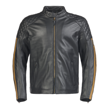Triumph Braddan Sport Jacke Schwarz und Gold