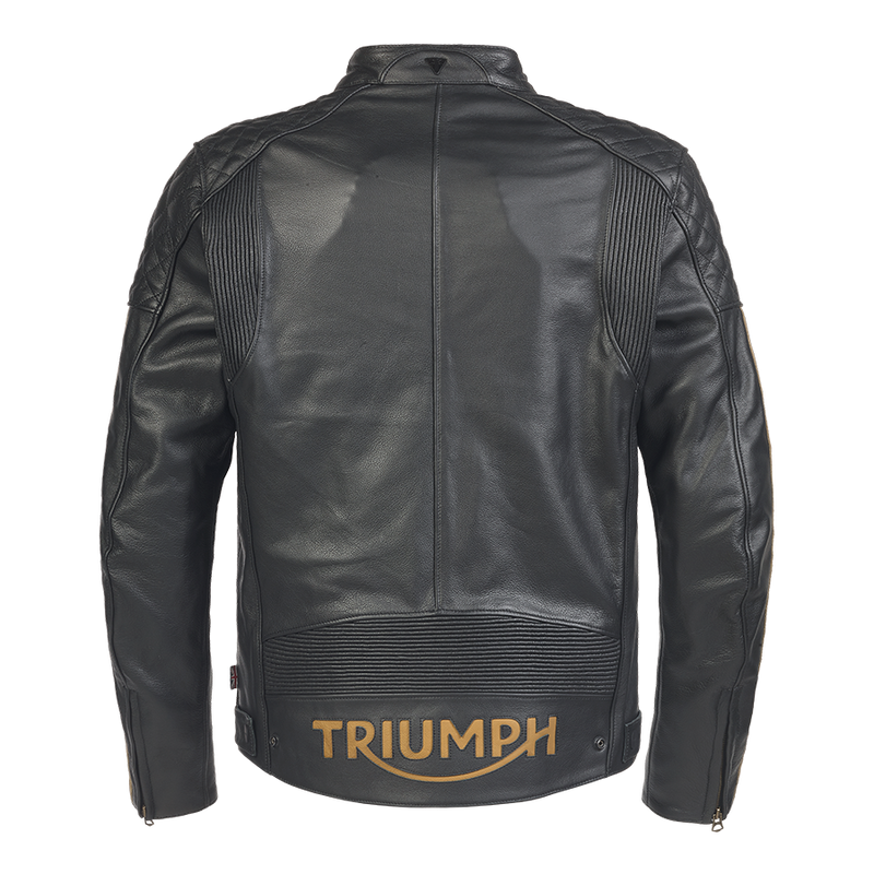 Triumph Jaqueta Braddan Sport Negre i Daurat