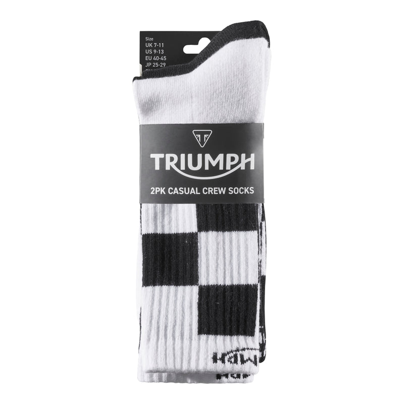 Triumph Calcetines a Cuadros Pack de 2
