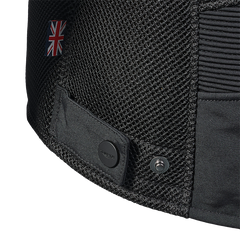 Triumph Braddan Retro Black and Gold Mesh Jacket