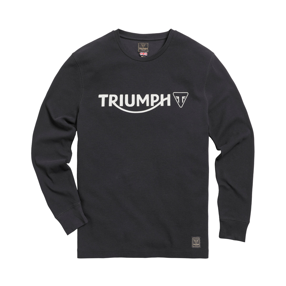 Triumph Samarreta Màniga Llarga Bettmann Waffle Negre