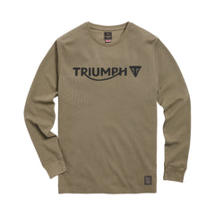 Triumph Camiseta Manga Larga Bettmann Waffle Caqui