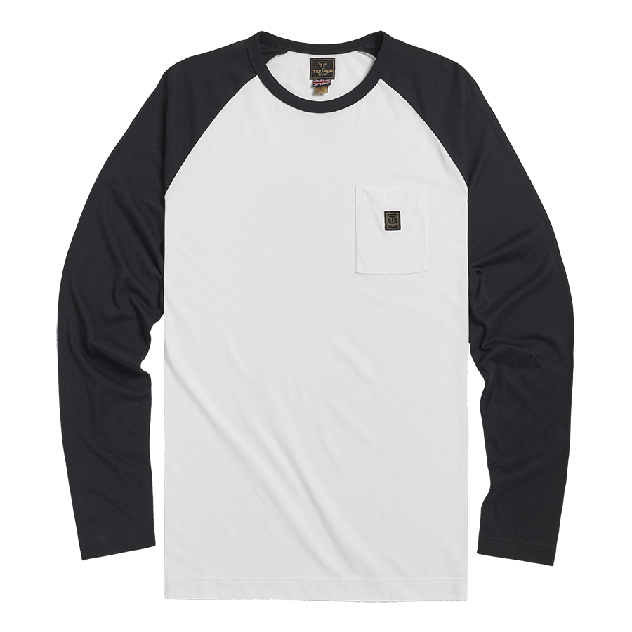 Triumph T-shirt Blackwell Noir et Blanc