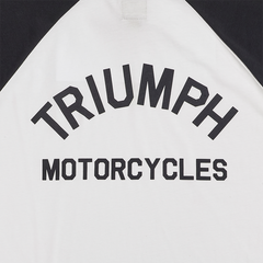 Triumph T-shirt Blackwell Noir et Blanc
