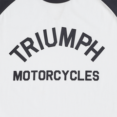 Triumph T-Shirt Saltern Schwarz und Weiß